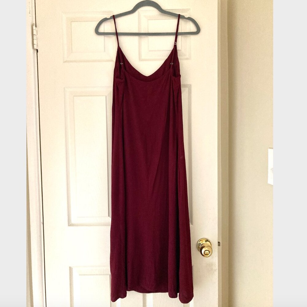 Reformation Burgundy Midi Dress - Picture 5 of 7